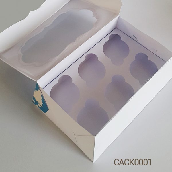 Caja Cupcake 6 unidades